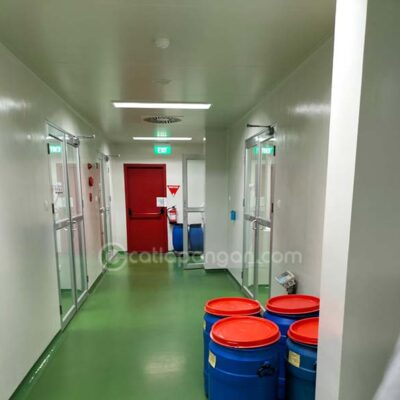 Akhir Tahun Waktu Tepat Pengecatan Ulang Epoxy Area Produksi